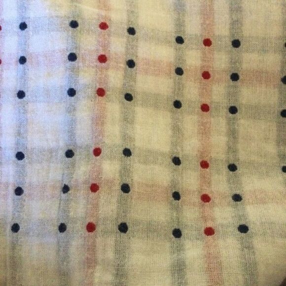 Love Stitch Red White & Blue Plaid Cotton Wrap Front Cotton Shirt Med - Picture 8 of 12